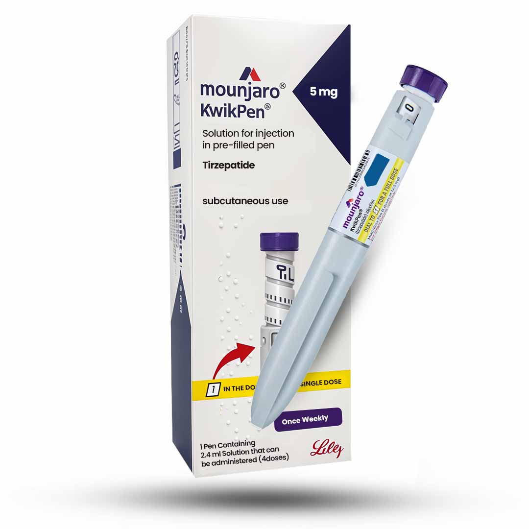 Mounjaro weight loss injection pen for prescription tirzepatide treatment