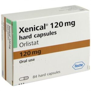Xenical 120mg Orlistat capsules prescription fat-blocking weight loss medication